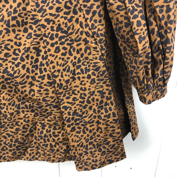 Bardot Womens Dress Leopard Print Skater Style X-Large - Picture 9 of 13